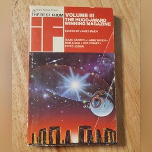 JAMES BAEN  IF EDITED, book VOLUME III THE HUGO- AWARD WINNING MAGAZINE,1976